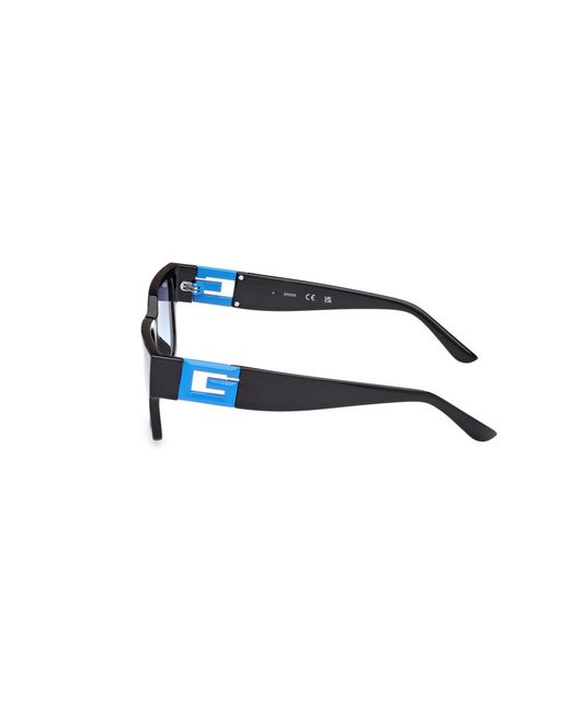 Guess Black Gu7916 92W Sunglasses Injected Squared Normal Shaded