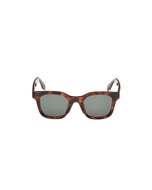 Adidas Black Or0109 52N Sunglasses Acetate Round Normal