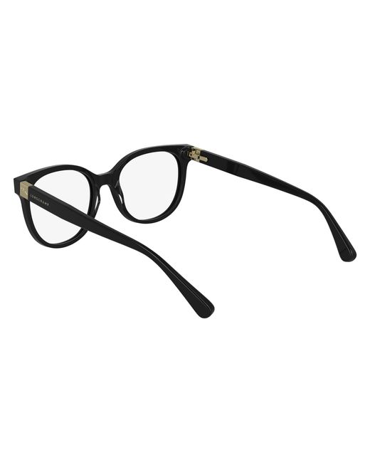 Longchamp Black Lo2756 001 Optical Frames Acetate Squared Normal