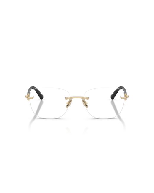 Tiffany & Co Black Tf1170D 6021 Optical Frames Metal Squared Normal