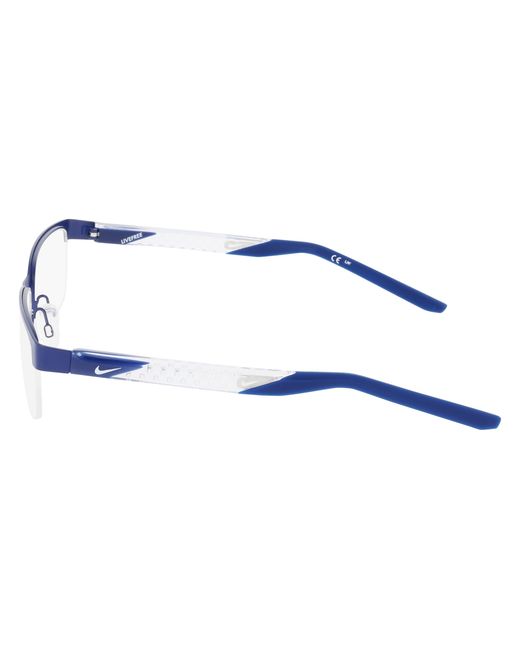 Nike Black 8184 412 Optical Frames Metal Squared Normal for men