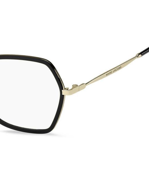 Marc Jacobs Black Marc 665 Rhl Optical Frames Metal Geometric