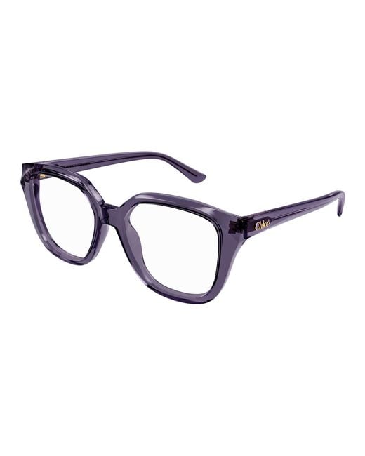 Chloé Black Ch0293O 004 Optical Frames Acetate Transparent Squared