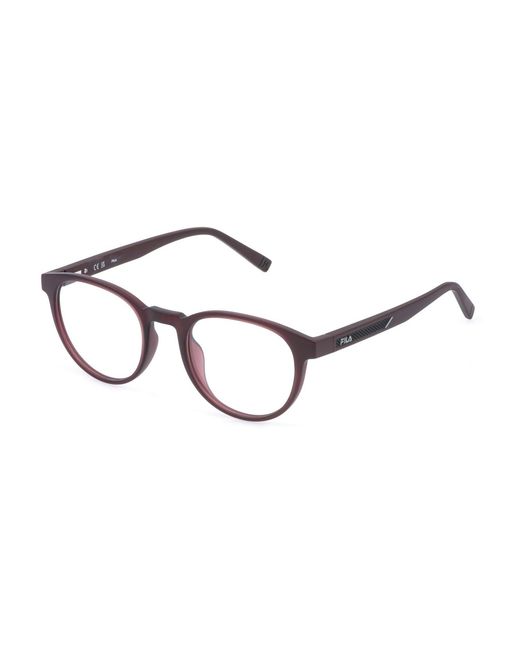 Fila Black Vfi992 06Nl Optical Frames Injected Pantos for men