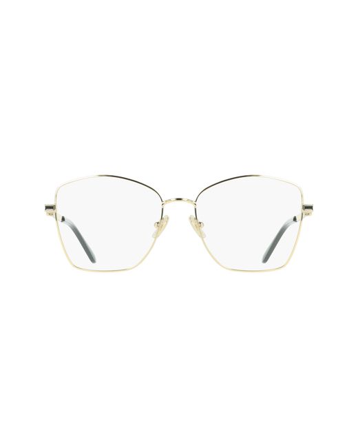 Ferragamo Black Sf2242 712 Optical Frames Metal Squared Normal