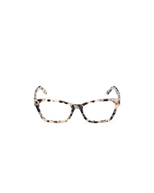 Guess Black Gu50353 056 Optical Frames Acetate Squared Normal