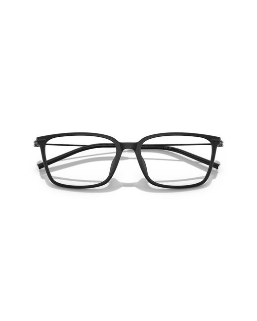 Moncler Black Me3004D 5014 Optical Frames Injected Transparent Squared Normal