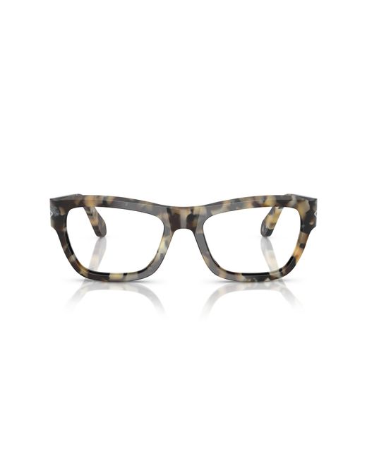 Persol Black Po0091V 1071 Optical Frames Acetate Pillow Normal