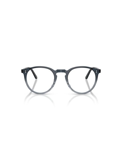 Oliver Peoples Black Ov5183 O'Malley 1777 Optical Frames Acetate Transparent Pantos Normal for men