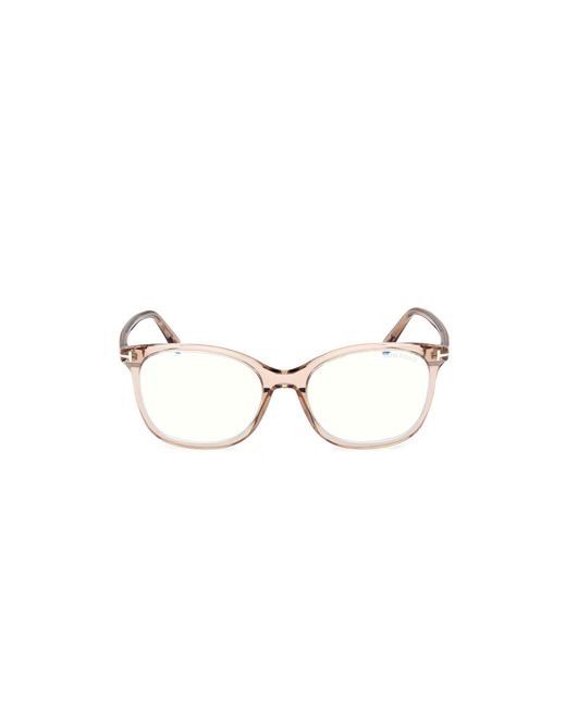 Tom Ford Black Ft6089-B 045 Optical Frames Acetate Squared Normal