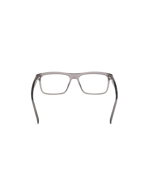 Timberland Black Tb50076 020 Optical Frames Injected Squared Normal for men