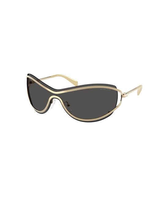 Michael Kors Black Mk1166 La Praia 101487 Sunglasses Metal Geometric Normal