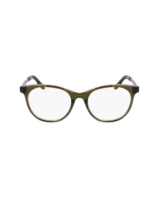 Nike Black 7173 317 Optical Frames Acetate Cat Eye Normal Normal