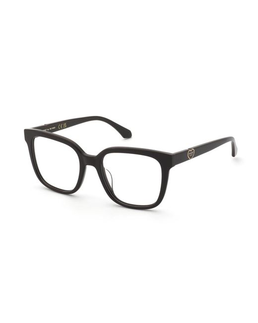 Twinset Black Vtw090 06Yw Optical Frames Acetate Squared