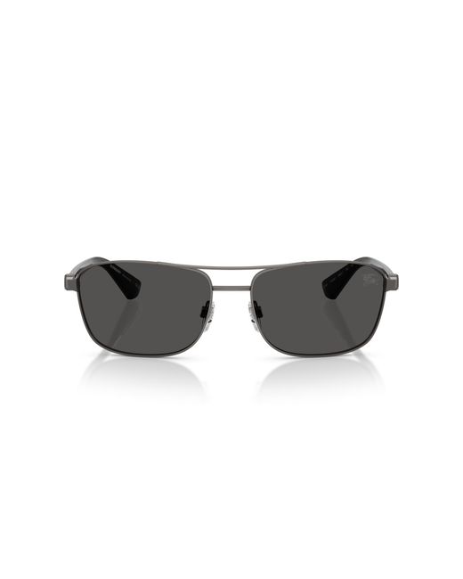 Burberry Black Be3163 131687 Sunglasses Metal Squared Normal for men
