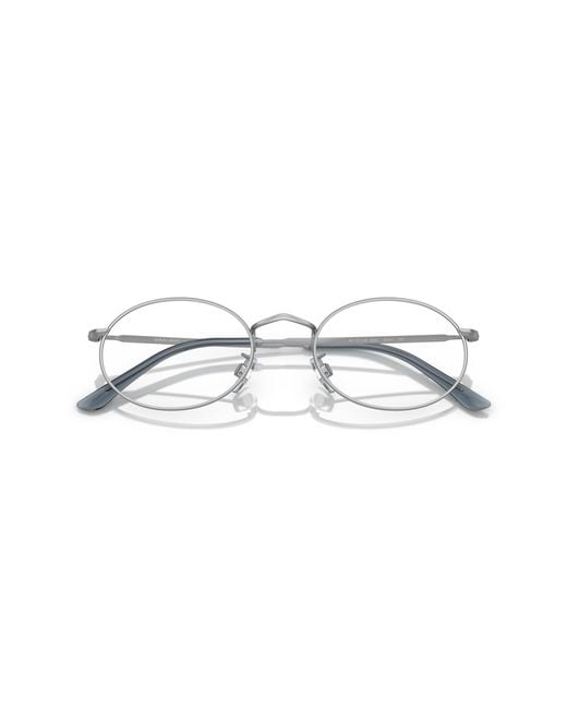 Giorgio Armani Black Ar 131Vm 3045 Optical Frames Metal Transparent Round Normal for men