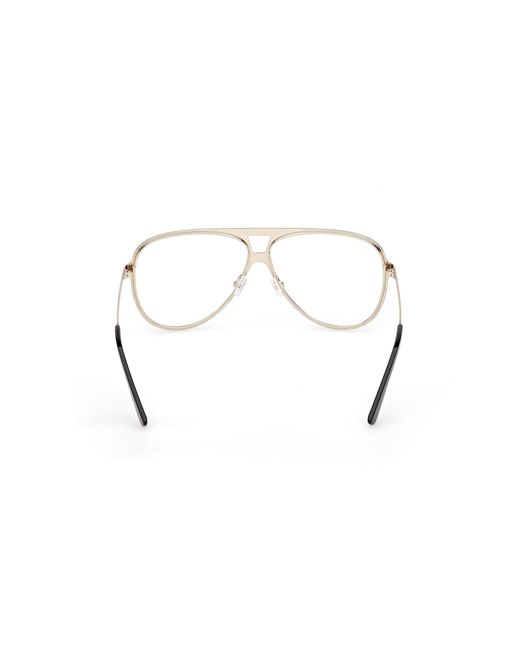 Emilio Pucci Black Ep5267 005 Optical Frames Metal Pilot Normal