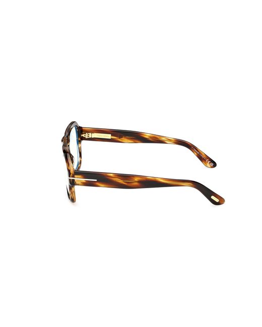 Tom Ford Black Ft6085-B 055 Optical Frames Acetate Squared Normal for men