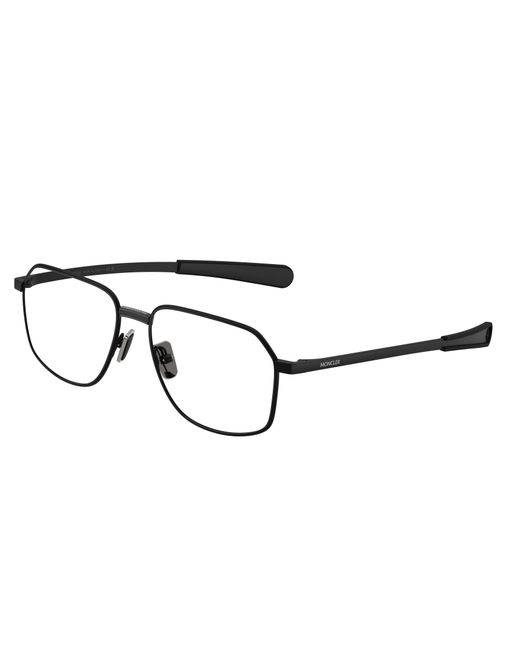 Moncler Black Me1010 1001 Optical Frames Metal Transparent Squared Normal