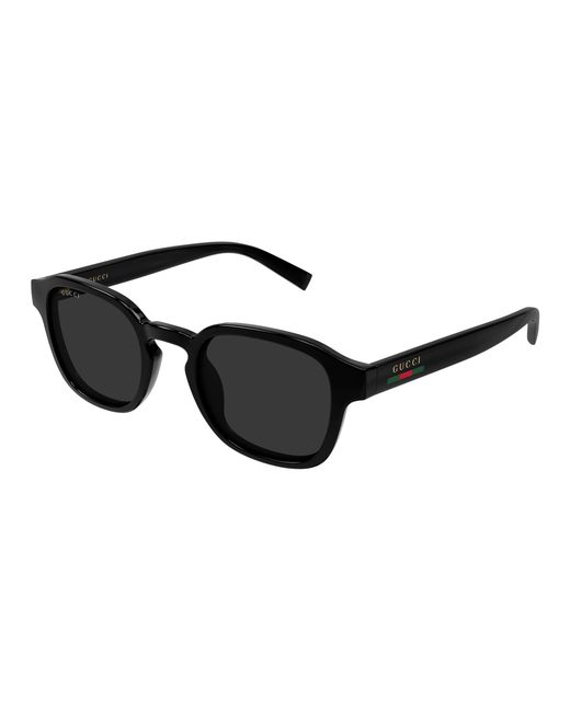 Gucci Black Gg2106S 001 Sunglasses Injected Round for men