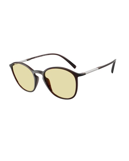 Giorgio Armani Black Ar8233U 6239M4 Sunglasses Injected Pantos Photochromatic for men