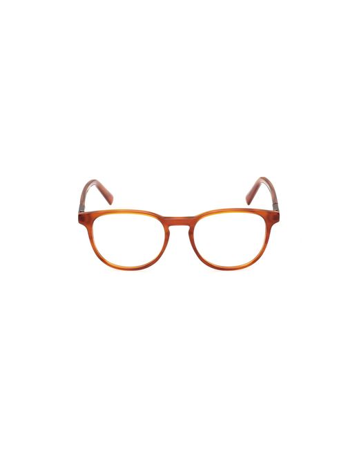 Timberland Black Tb1804 047 Optical Frames Acetate Round Normal for men