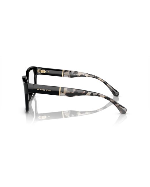 Michael Kors Black Mk4112 Polanco 3005 Optical Frames Acetate Transparent Squared Normal