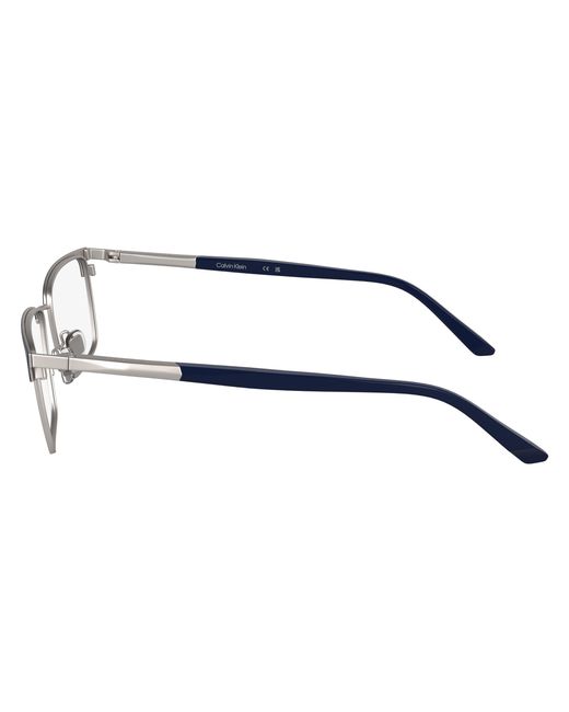Calvin Klein Black Ck25106 001 Optical Frames Metal Squared Normal for men
