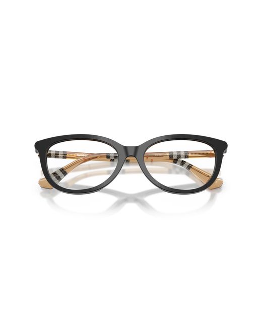 Burberry Black Be2431 4162 Optical Frames Acetate Cat Eye Normal