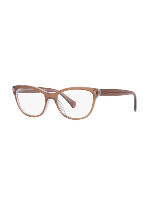 Ralph Lauren Black Ra7152U L6067 Optical Frames Acetate Transparent Round Normal