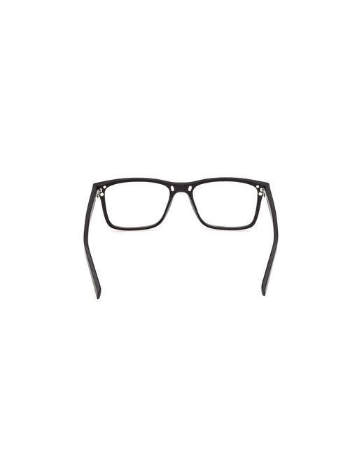 Timberland Black Tb50105 002 Optical Frames Injected Squared Normal