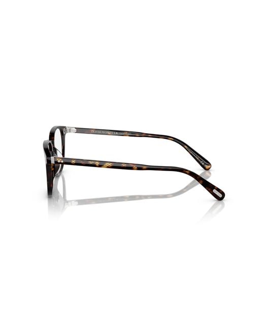 Oliver Peoples Black Ov5532U Nev 1009 Optical Frames Acetate Transparent Pillow Normal for men