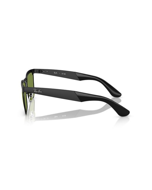 Ray-Ban Wayfarer Deluxe Sunglasses Frame Green Lenses