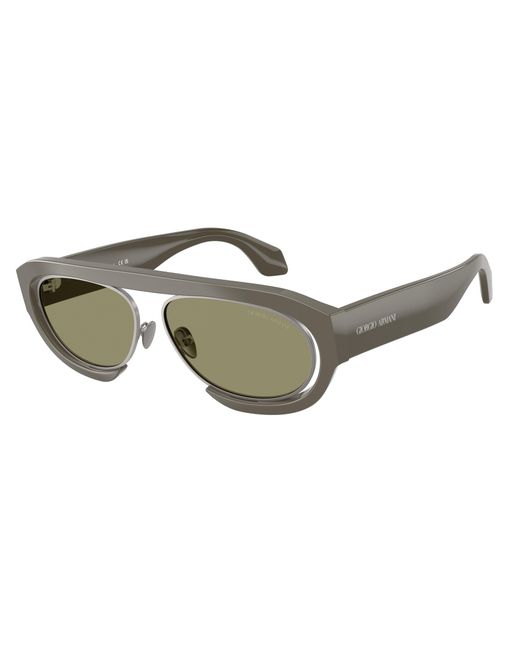 Giorgio Armani Black Ar8239 62422A Sunglasses Acetate Round Normal for men