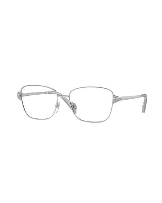Sferoflex Black Sf2602 103 Optical Frames Metal Squared