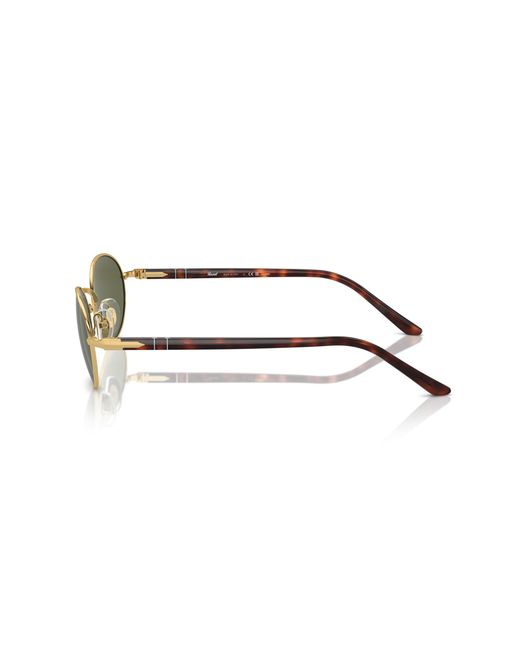 Persol Green Po1018S Ida 515/58 Sunglasses Metal Round Polarized