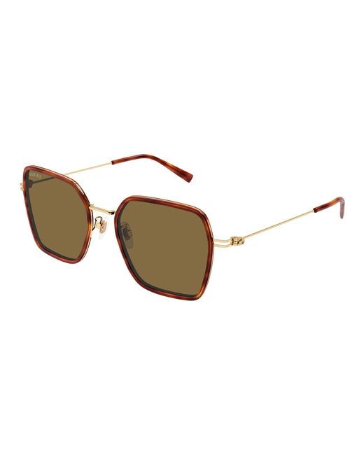 Gucci Black Gg1850Sa 002 Sunglasses Injected Squared