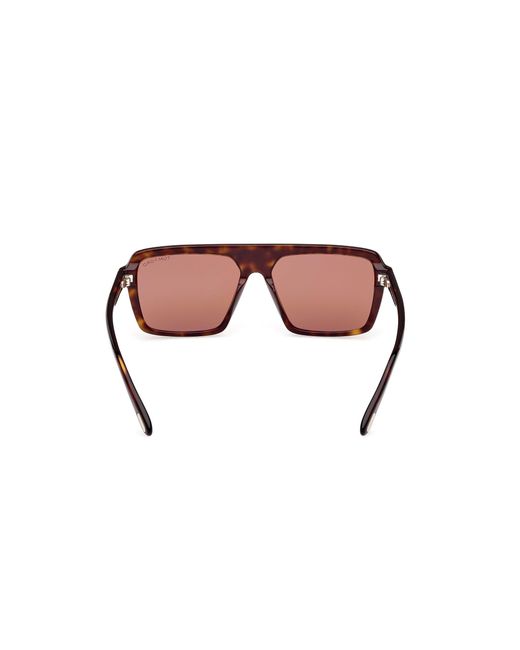 Tom Ford Black Ft1176 Vincent 52E Sunglasses Acetate Pilot Normal for men