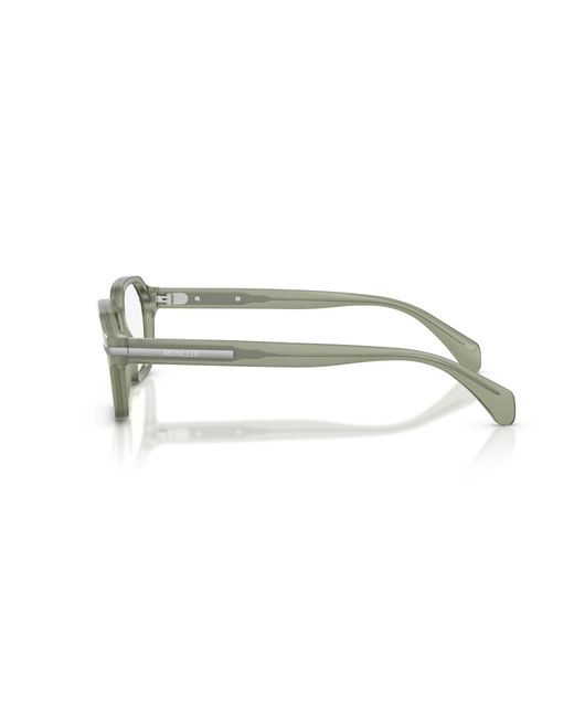 Moncler Black Me2015 3021 Optical Frames Acetate Transparent Geometric Normal