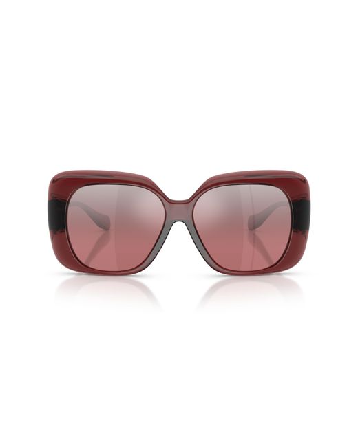 Versace Black Ve4499U 55397E Sunglasses Injected Squared Normal Nuanced