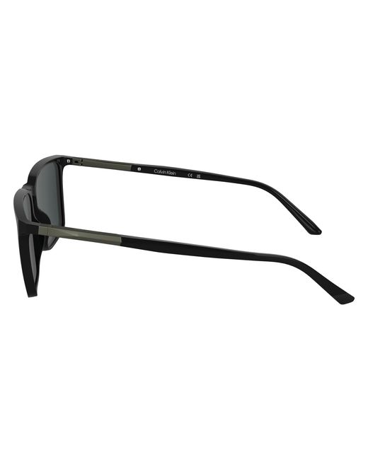 Calvin Klein Black Ck25505S 001 Sunglasses Bio-Inject Squared Normal for men