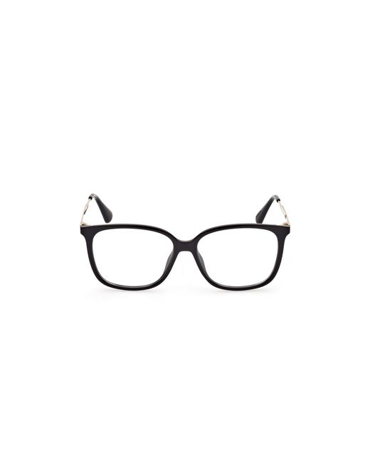MAX&Co. Black Mo5104 001 Optical Frames Injected Squared Normal