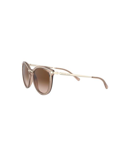 Michael Kors Metallic Mk1077 Brisbane 101413 Sunglasses Metal Round Normal Nuanced