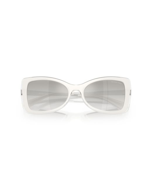 Michael Kors Black Mk2272U Malaga 405201 Sunglasses Injected Butterfly Normal Nuanced