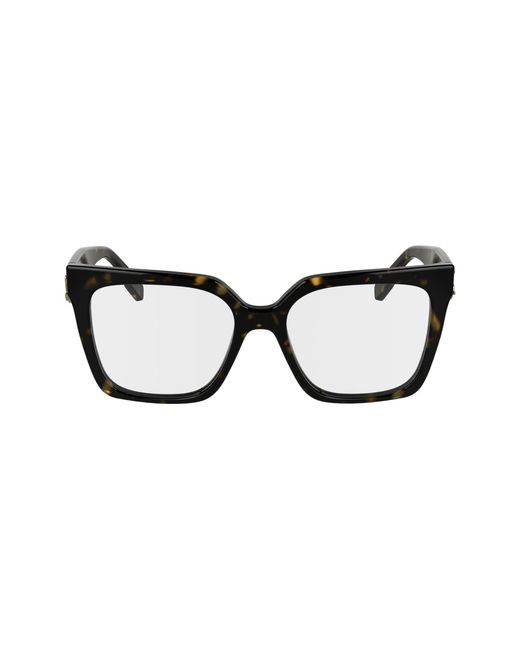 Karl Lagerfeld Black Kl6170 242 Optical Frames Acetate Squared Normal