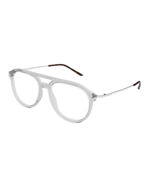 Gucci Black Gg1708O 003 Optical Frames Acetate Transparent Pilot for men