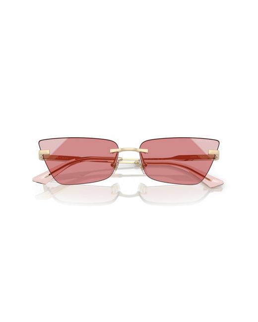 Jimmy Choo Black Jc4012 300620 Sunglasses Metal Cat Eye Normal Shaded