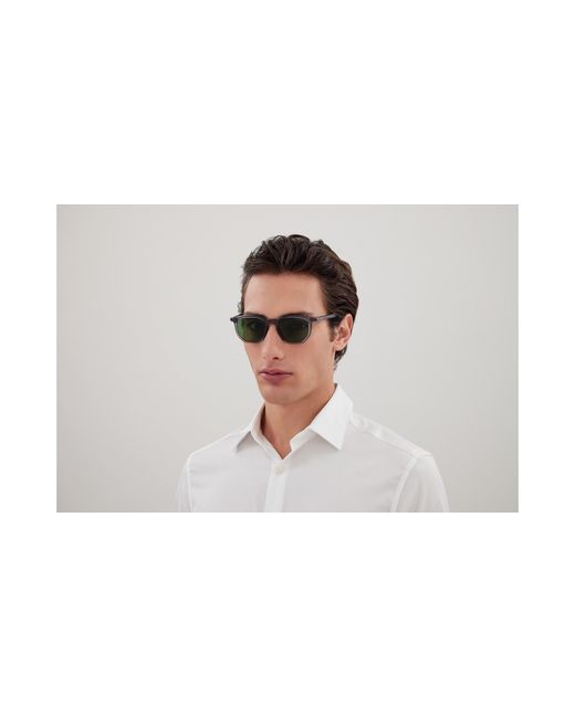 Montblanc Green Mb0352S 003 Sunglasses Squared for men