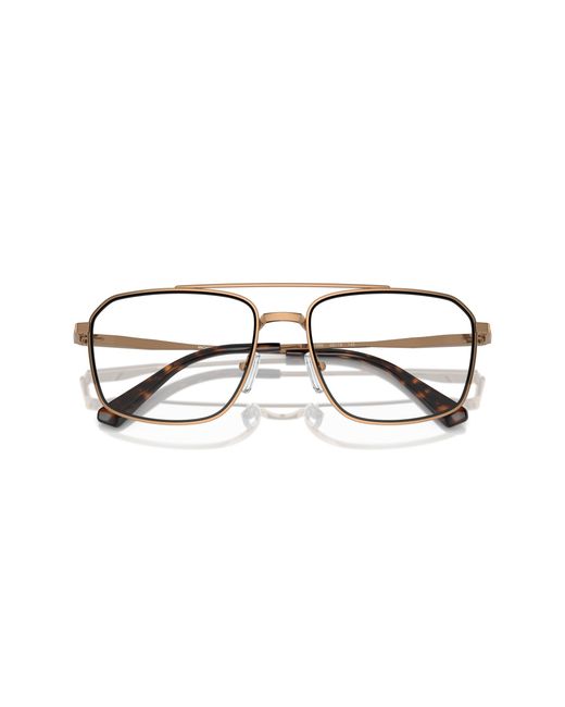 Michael Kors Black Mk3084 Tordrillo 1899 Optical Frames Metal Squared Normal for men