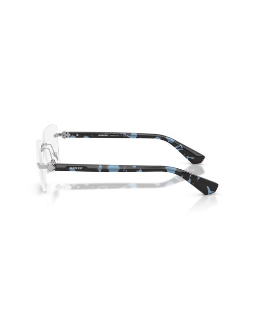 Burberry Black Be1392 1005 Optical Frames Metal Squared Normal for men